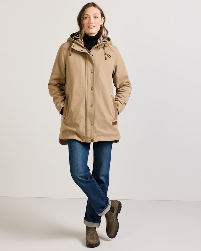 WOMEN'S CEDAR CREEK CANVAS PARKA